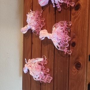 59 Pieces Baby Shower Pacifiers Necklace Acrylic Baby Pacifiers Party Favors